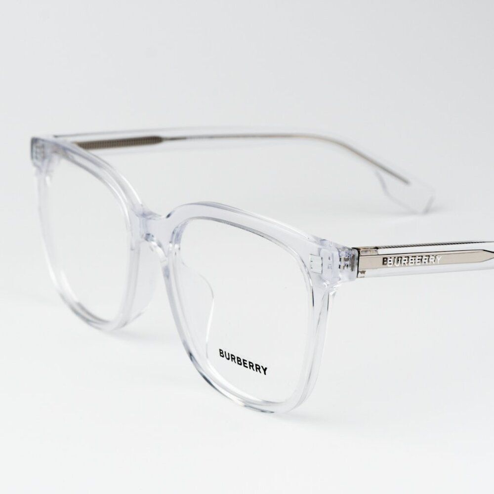 NEW Burberry BE2361D 3024 Transparent Clear Square Unisex Eyeglasses BE 2361D - Picture 5 of 9